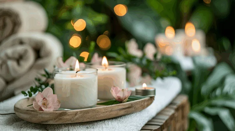 Gel candles displayed in spa, home interiors, souvenir shops, and festive gift packaging collections.