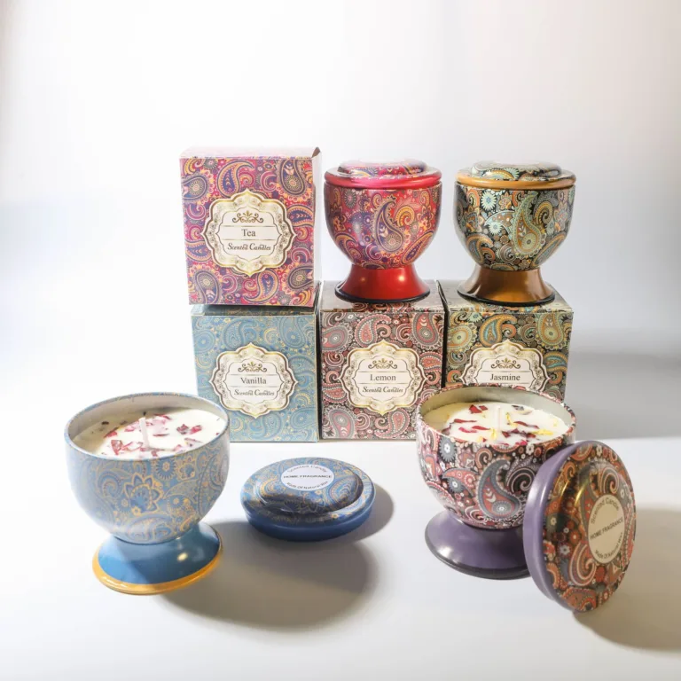 Goblet Style Tin Scented Candle1