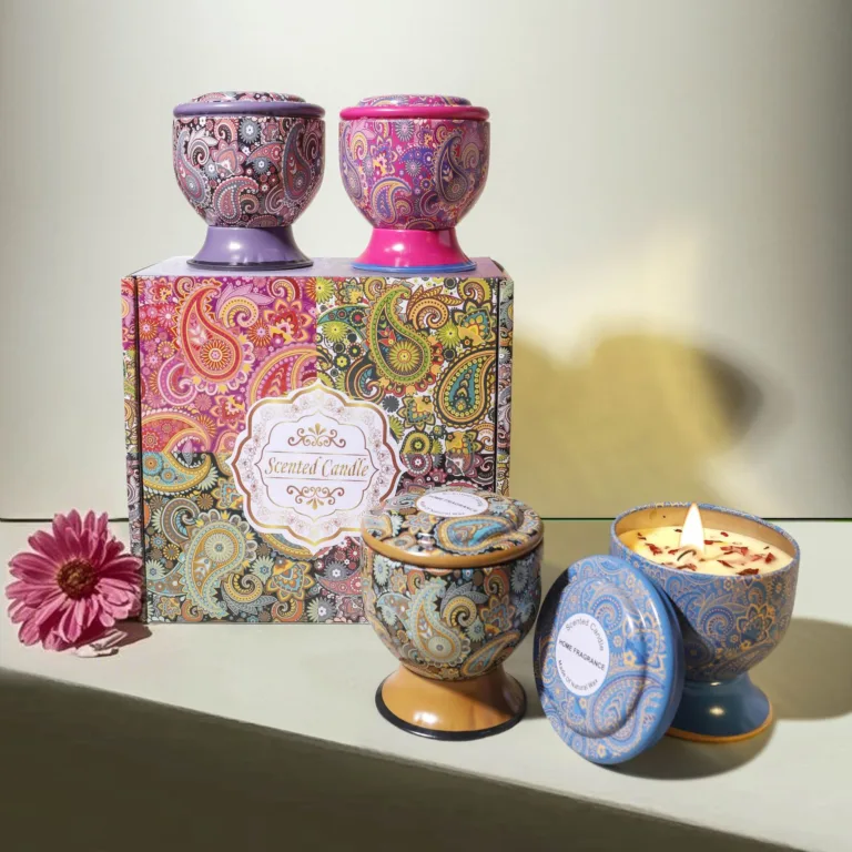 Goblet Style Tin Scented Candle2
