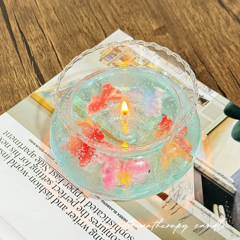 Goldfish Bowl Gel Candle 1