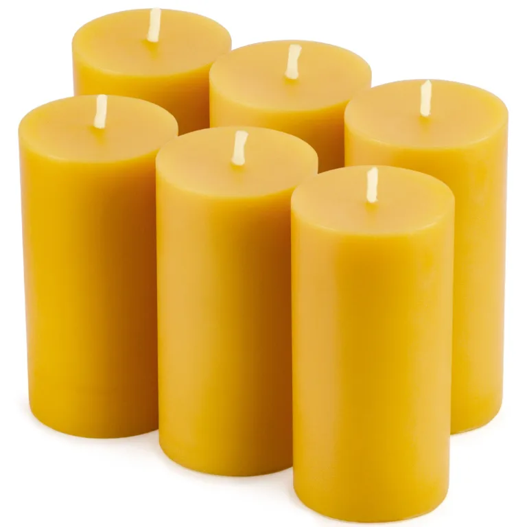 Pillar Candles Beeswax 3