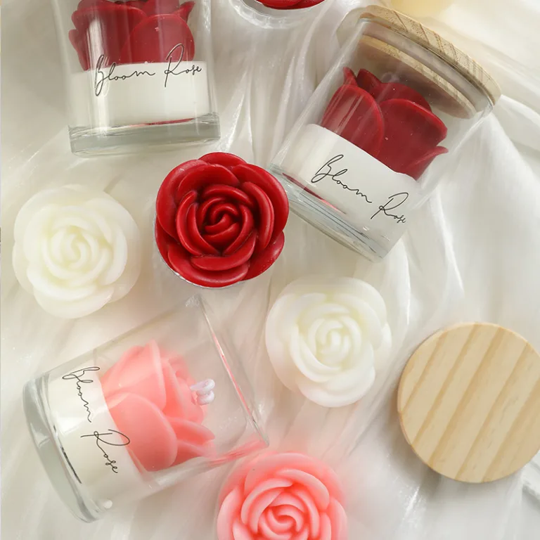Valentine’s Day Rose Jar Candle2