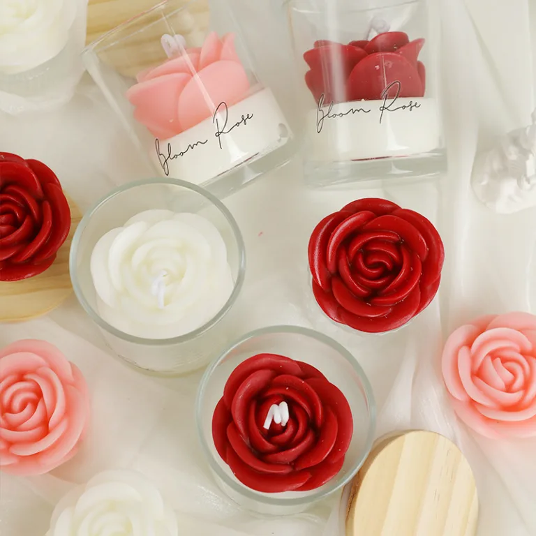 Valentine’s Day Rose Jar Candle3