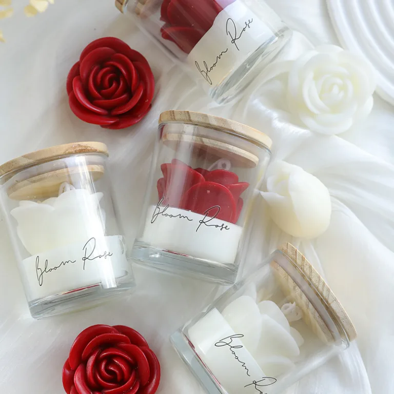 Valentine’s Day Rose Jar Candle4