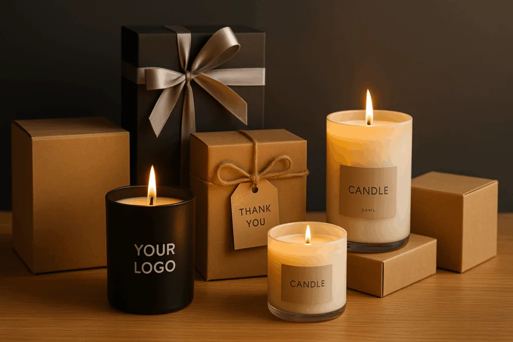 Custom candles as the hottest corporate gift trend in 2025