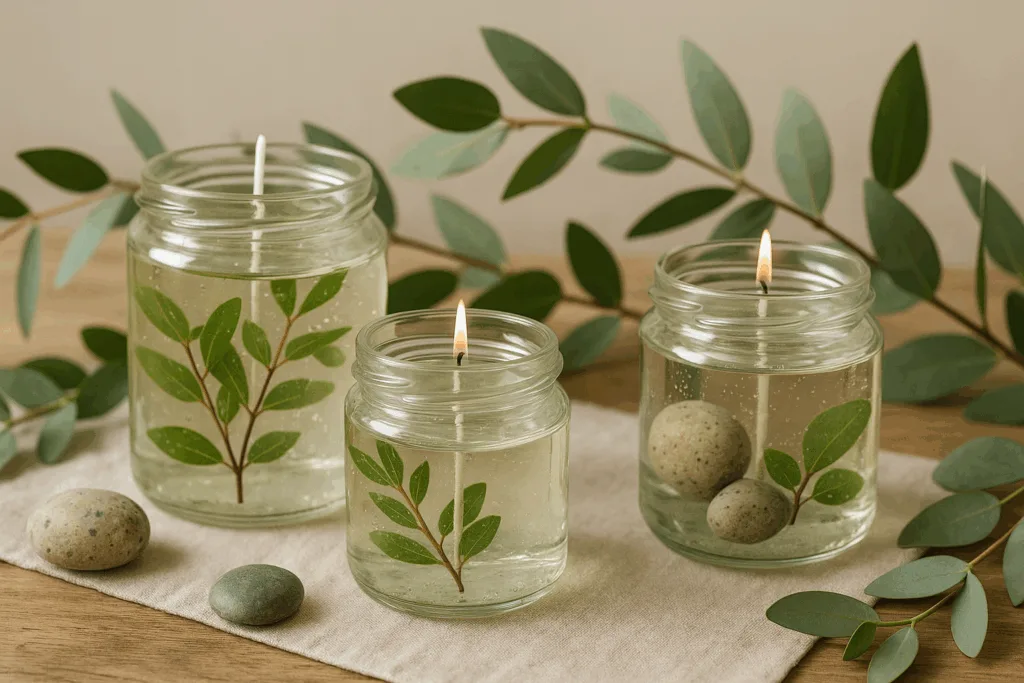 eco friendly gel candles