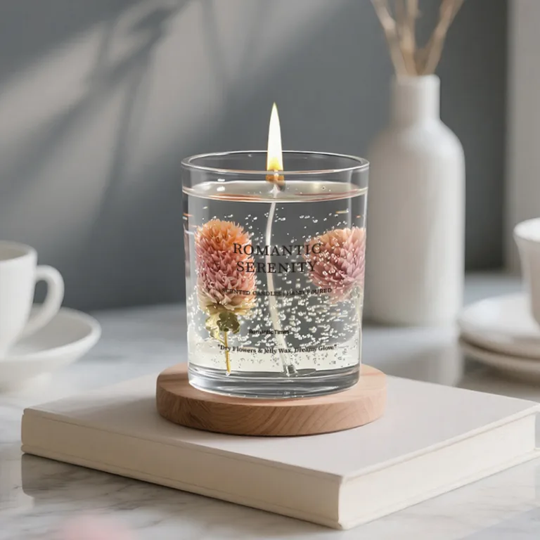 gel candles flowers3