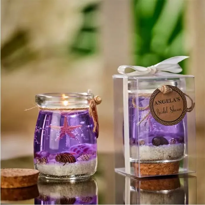 gel candles ocean theme4