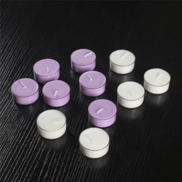 tea light candles coconut 3