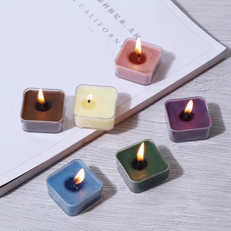 tea light candles wedding 1