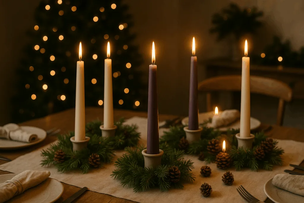 Advent Candle Styling Inspiration