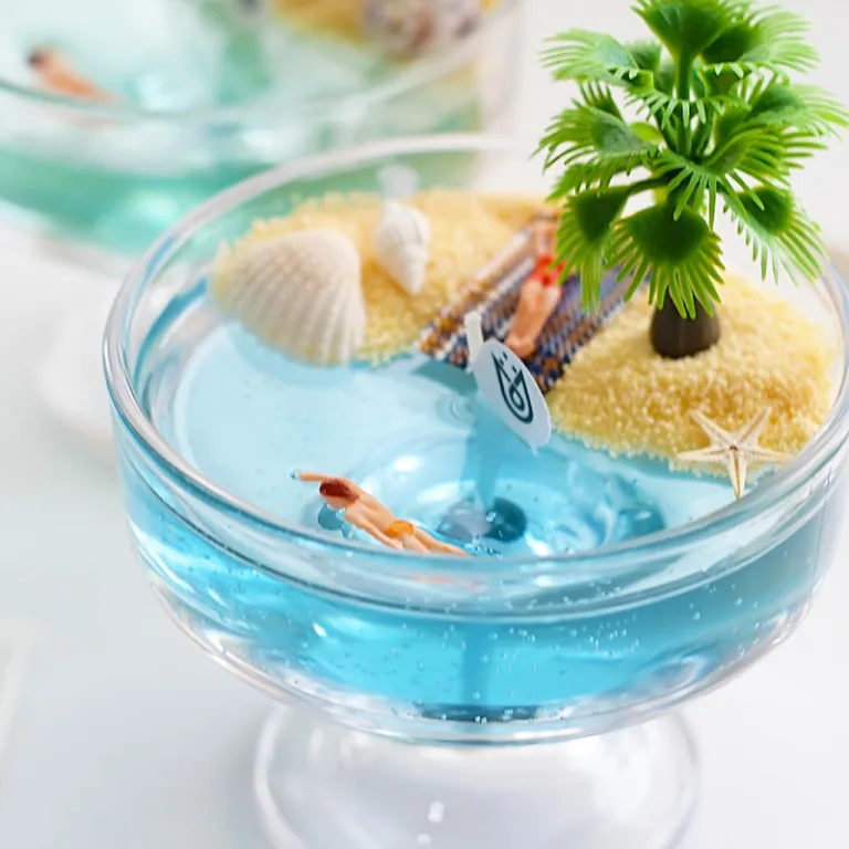 Beach vacation gel candle2