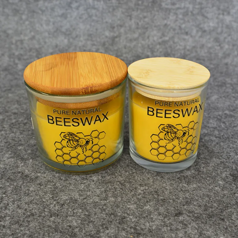 Beeswax Jar Candles3