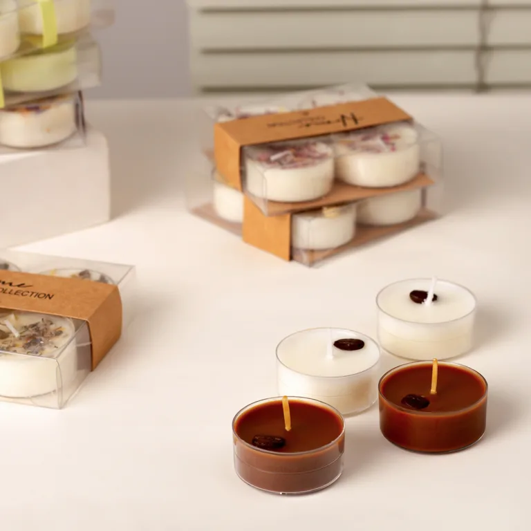 Botanical Tea light Candles5