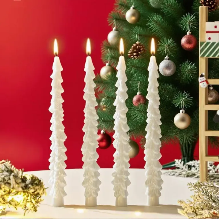 Christmas Tree Taper Candle3