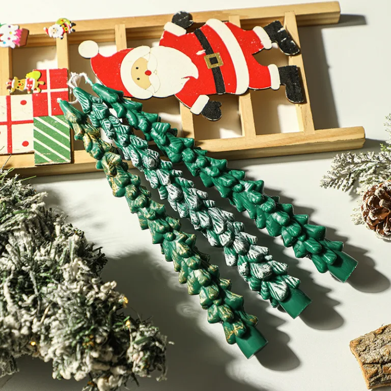Christmas Tree Taper Candle5