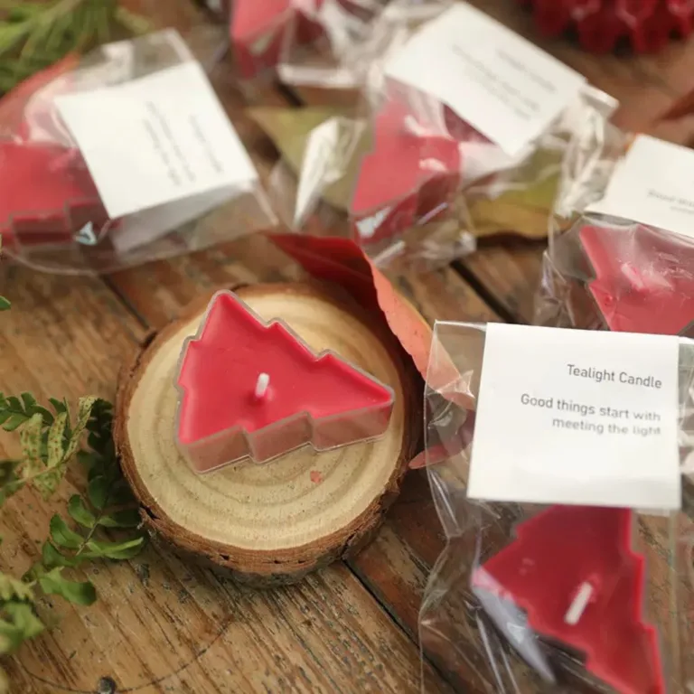 Christmas Tree Tea Light Candle3