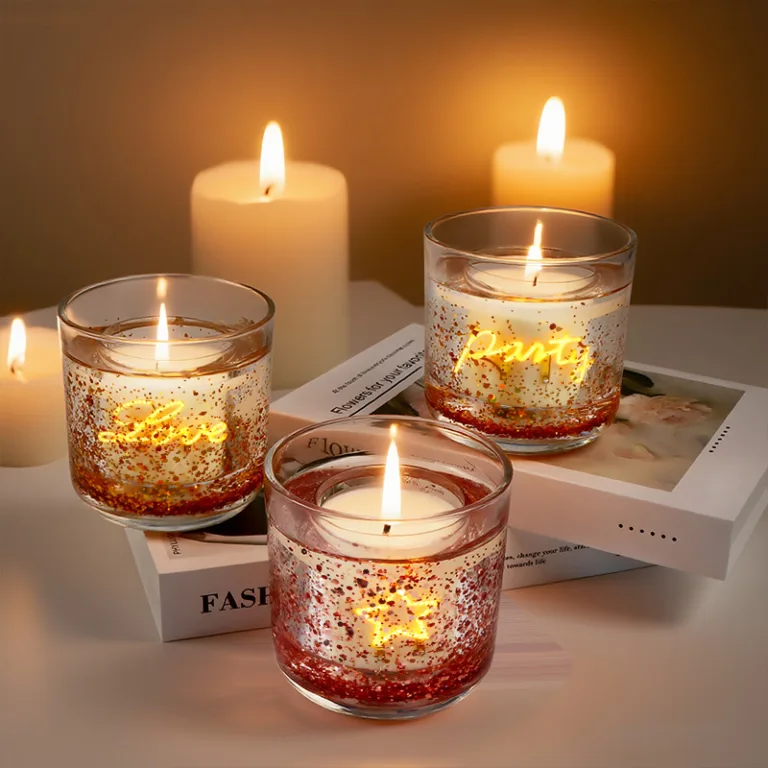 LED Luminous Gel Candle2