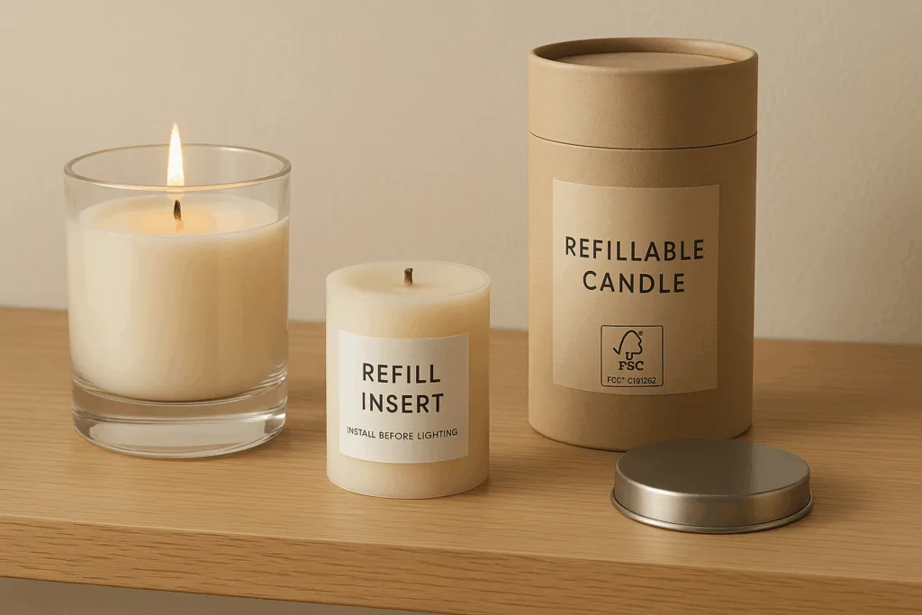 Do Scented Candles Cause Health Problems? Top 7 Things to Know 3 Do scented candles cause health problems — refillable candle packaging solution