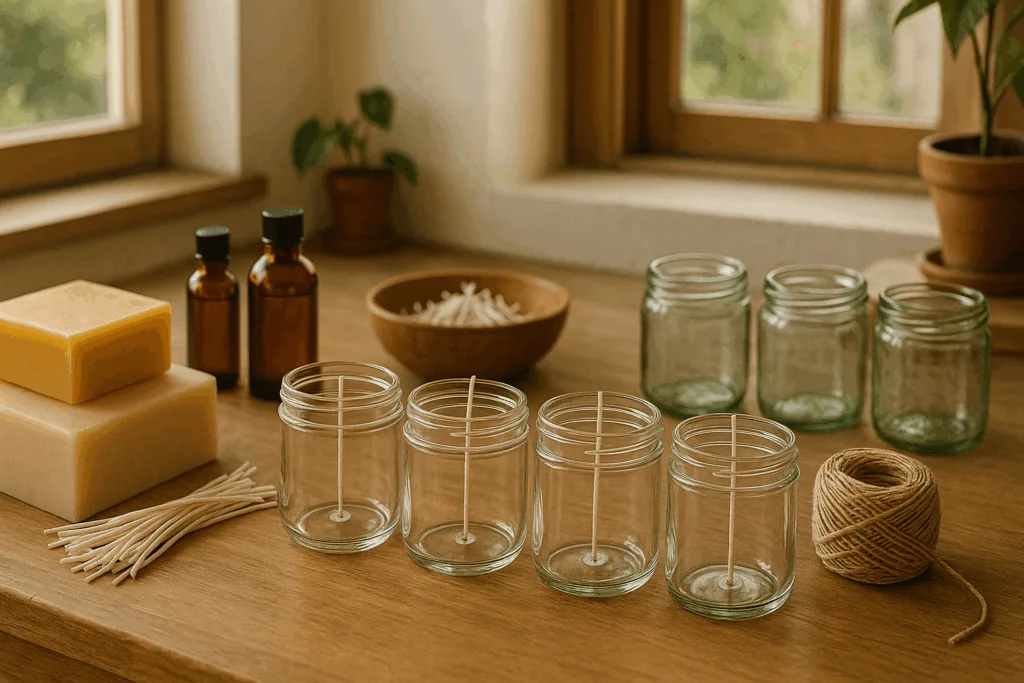 What Candles Are Safe for Cats? Top Non-Toxic Options in 2025 4 Circe Home studio showcasing natural materials for cat-safe candle production.