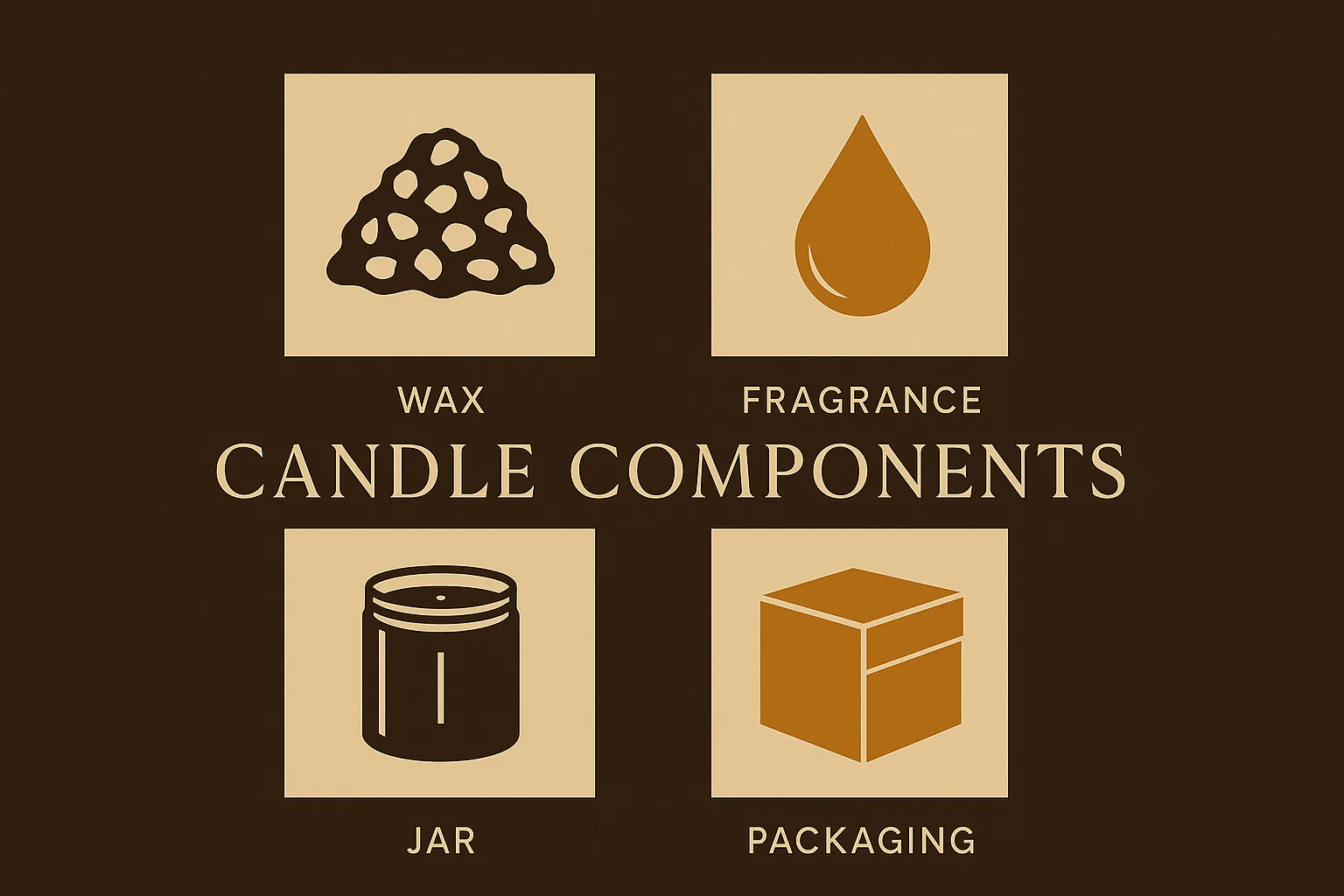 Visual breakdown of custom candle pricing components by Circe Home.