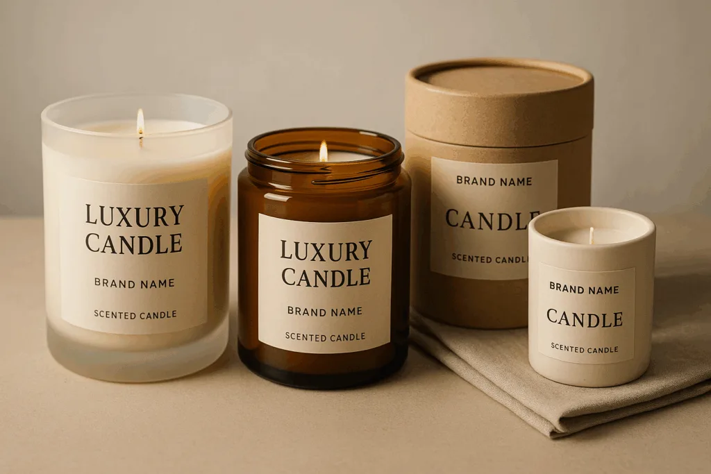 9 Expert Secrets to Choosing the Right Jar Candle Manufacturer for Your Brand 4 Custom label options for how to choose the right jar candle manufacturer private label projects.