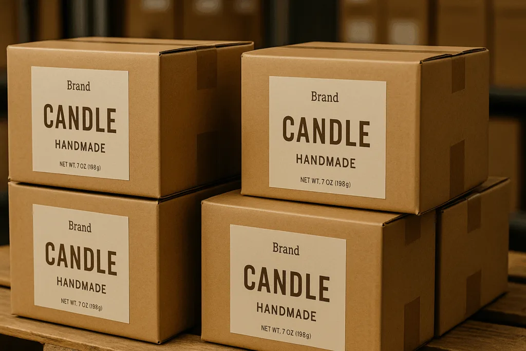 What Are the Weaknesses of a Candle Business? Full Breakdown for Entrepreneurs 5 candles packed in boxes for shipping logistics