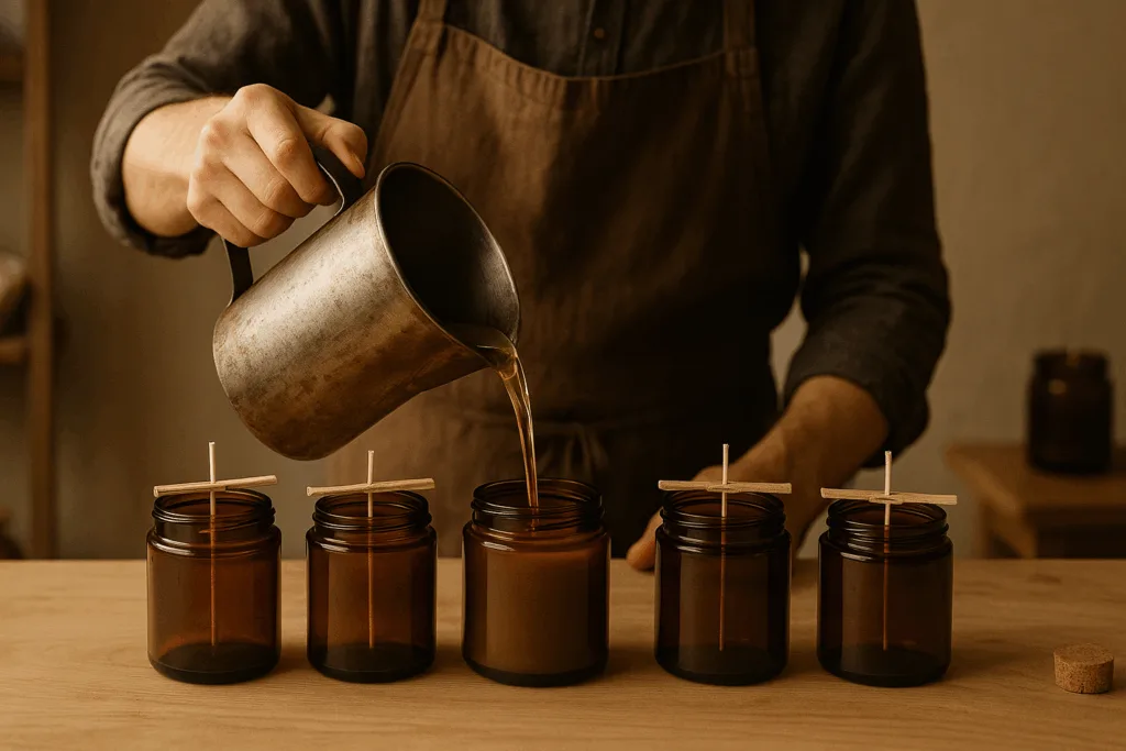 Circe Home artisan hand-pouring jar candles for small startups