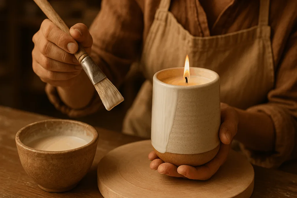 Ceramic Jar Glazing Craft