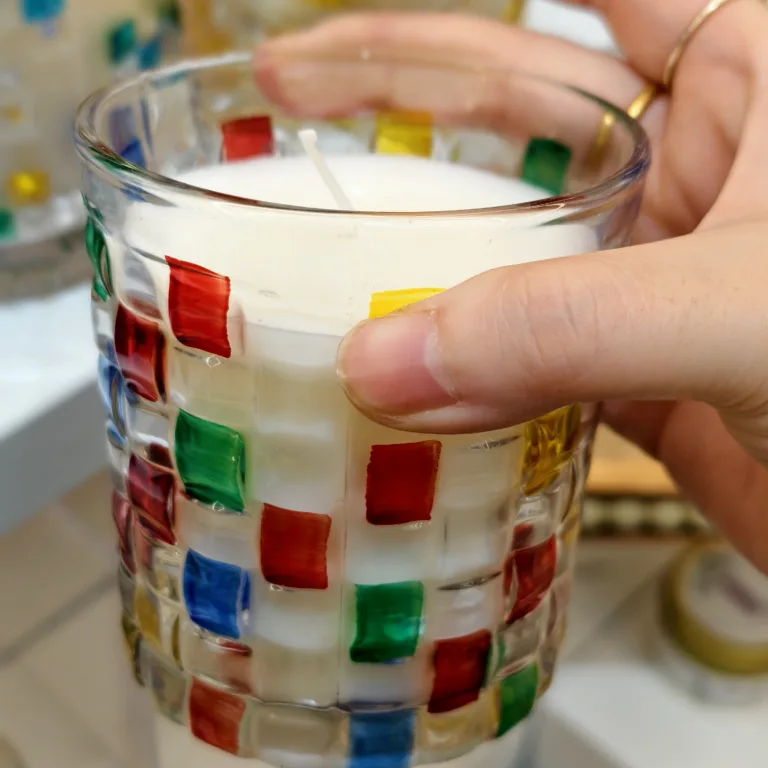 Colorful Glass Candle Cup11