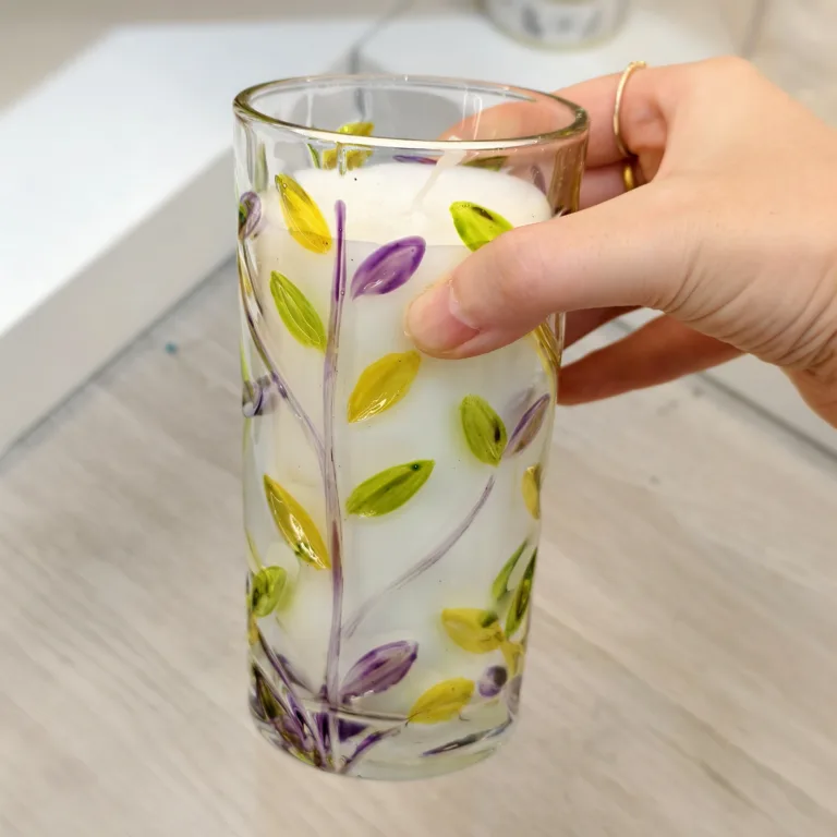 Colorful Glass Candle Cup5