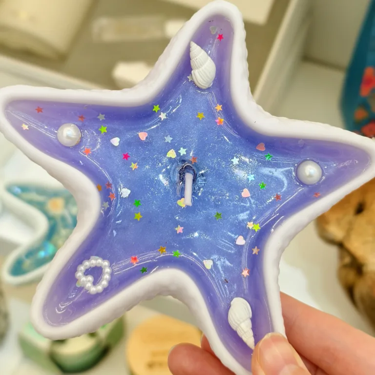 Starfish Jelly Wax Candle6