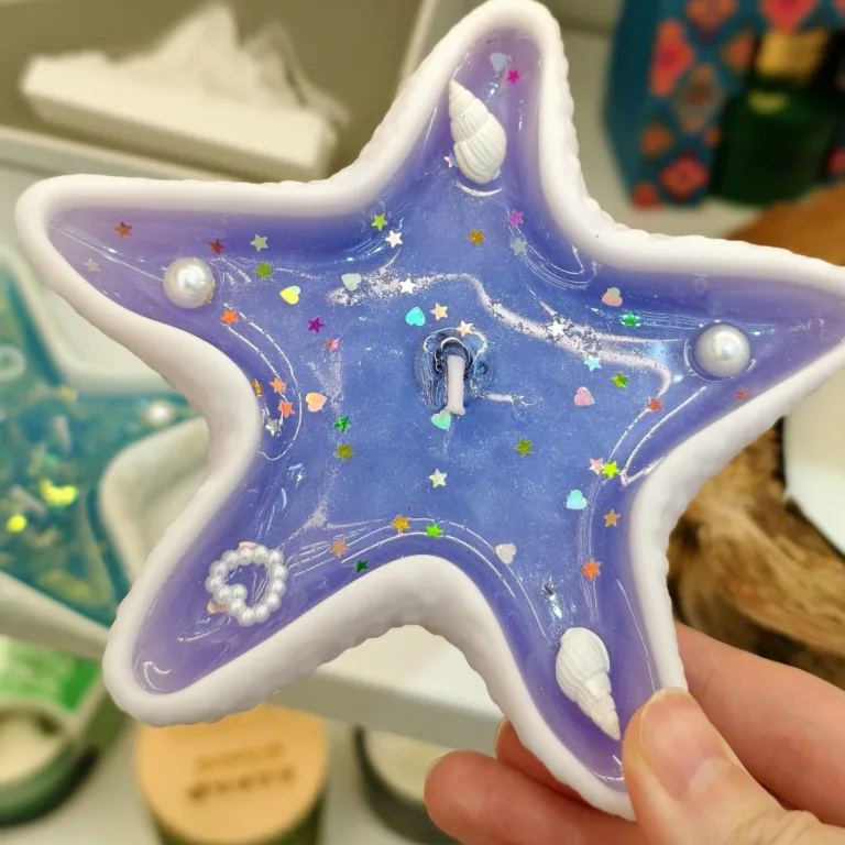 Starfish Jelly Wax Candle7
