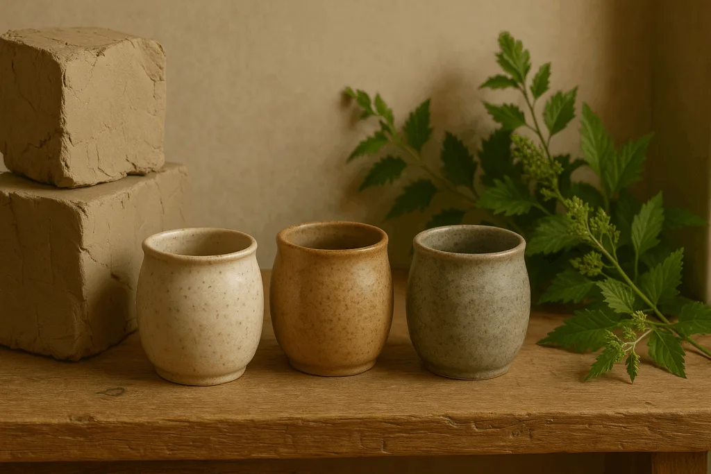 Sustainable Pottery Candle Materials