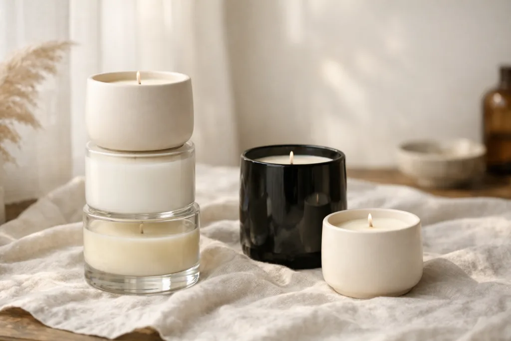 How to Build a Candle Collection for Your Boutique 3 boutique candle collection displayjpg