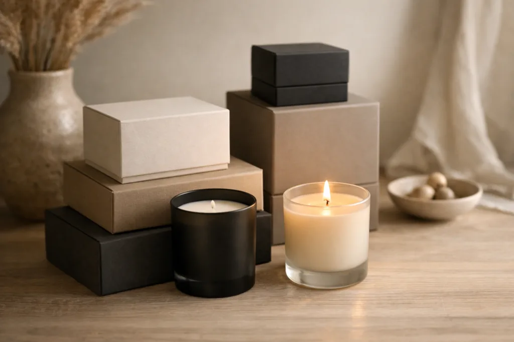 What Candle Startups Get Wrong About MOQ (And How to Fix It) 3 candle lifestyle stackedjpg