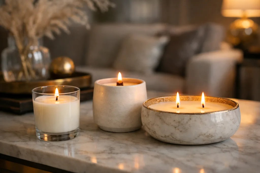 How to Choose Candle Wicks for Custom Scented Candles 3 custom candle wick lifestylejpg