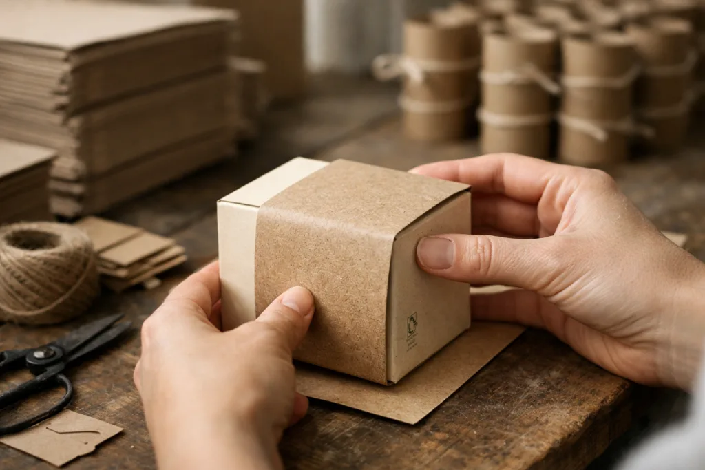 Eco-Friendly Custom Candle Solutions for Sustainable Brands 2 fsc recycled candle packagingjpg