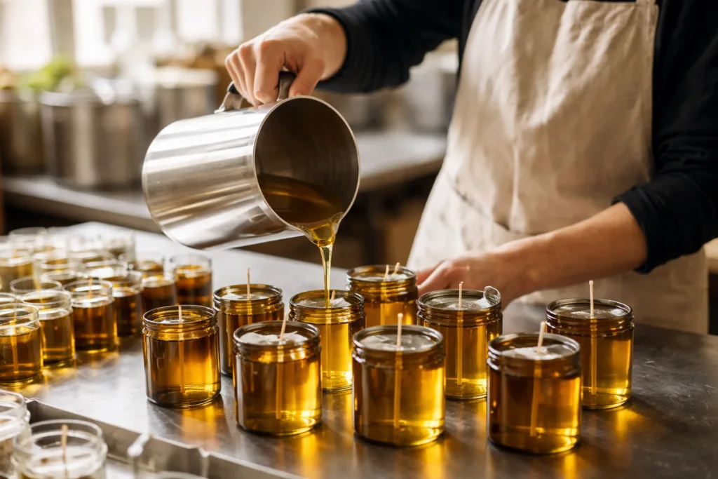 Custom Candle MOQ Explained: What You Really Need to Order 2 hand poured low moqjpg