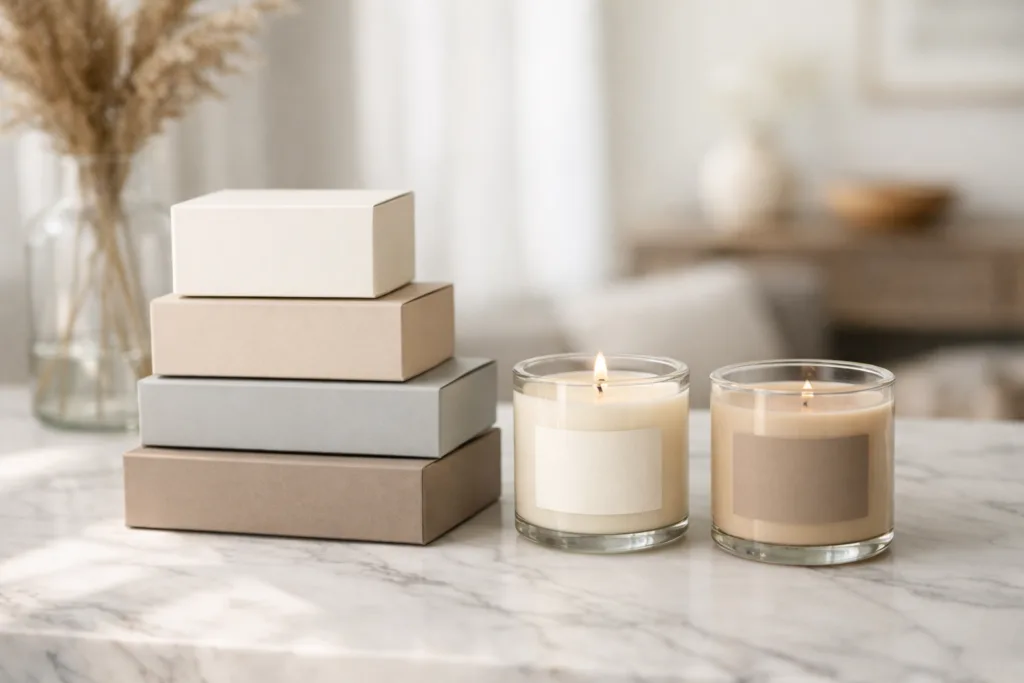 Custom Candle Start-Up Budget: How Much You Really Need 3 lifestylecandlepackagingjpg