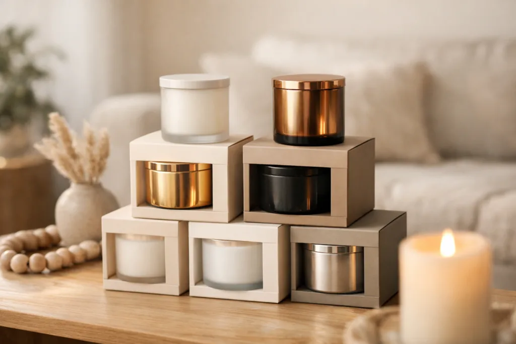 Custom Candle Jars: How to Choose the Right Vessel 3 luxury candle jars lifestylejpg