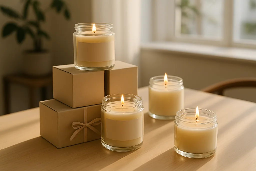 7 Key Facts About Minimum Order Quantities for Glass Jar Candles 3 luxury glass candle lifestylejpg