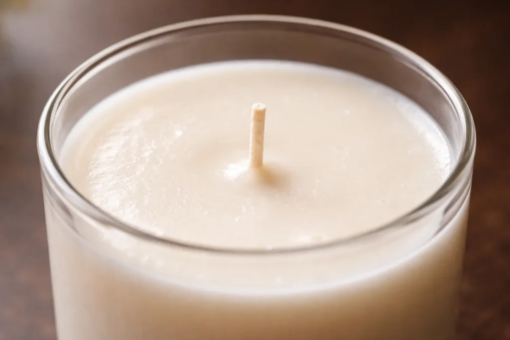 9 Essential Steps to Perfect Custom Candle Sample Orders 1 macro soy wax wickjpg