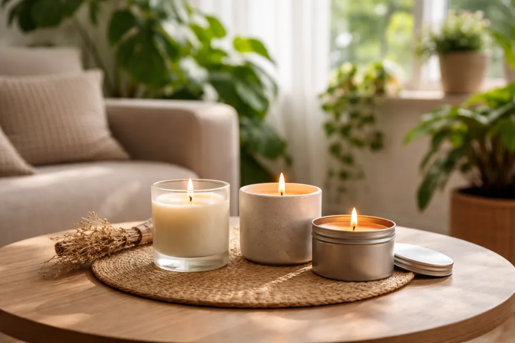 Eco-Friendly Custom Candle Solutions for Sustainable Brands 3 modern eco candles homejpg