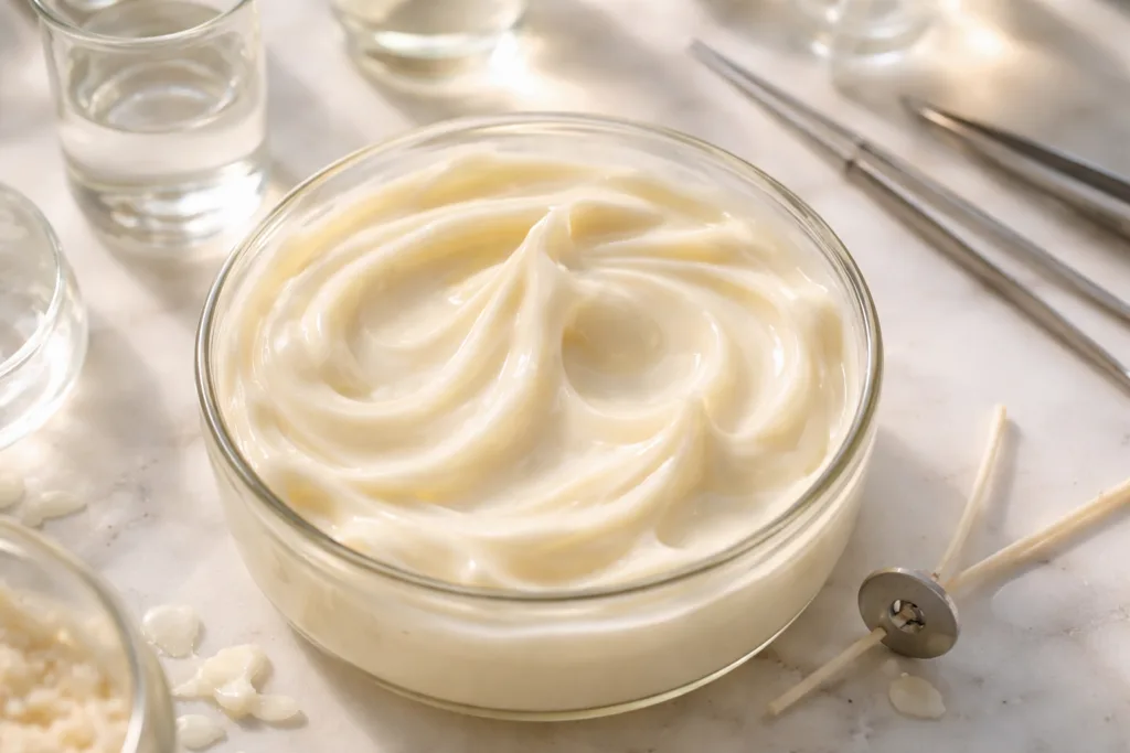 OEM Candle Manufacturing Guide: How to Create Your Own Candle Brand 1 oem candle wax macrojpg