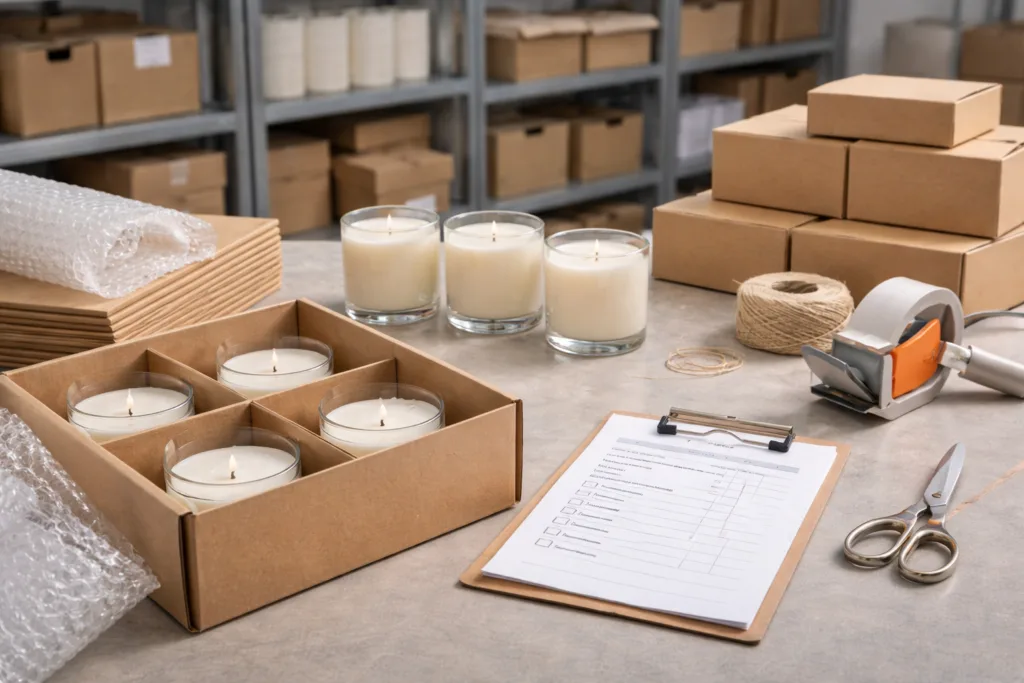 10 Proven Ways to Choose a Reliable Scented Candle Manufacturer 5 scented candle quality inspection and export preparation