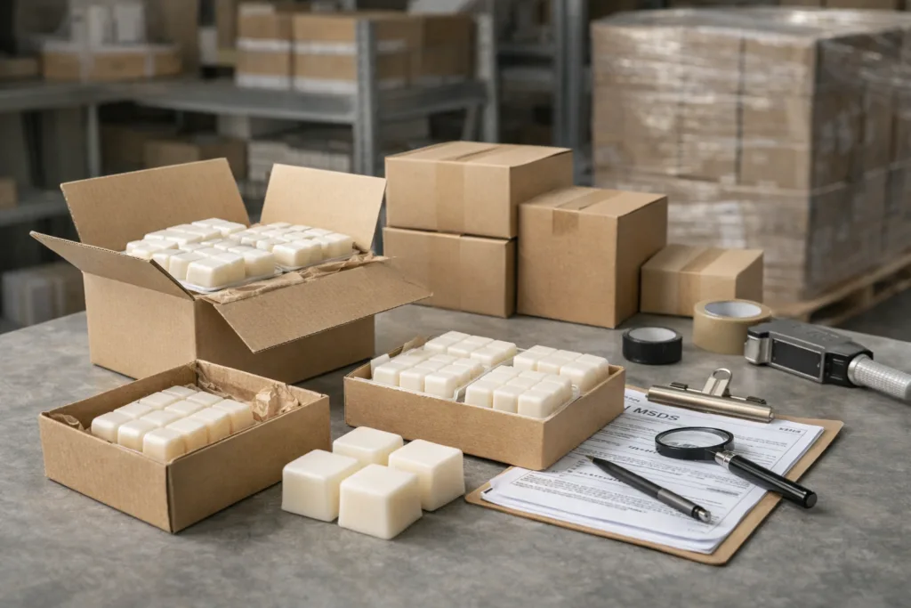 Private Label Wax Melts Manufacturer: Custom Scents & Packaging 5 Quality control and international shipping process for private label wax melts