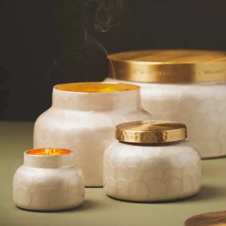 Capiz Shell Candle Jar1