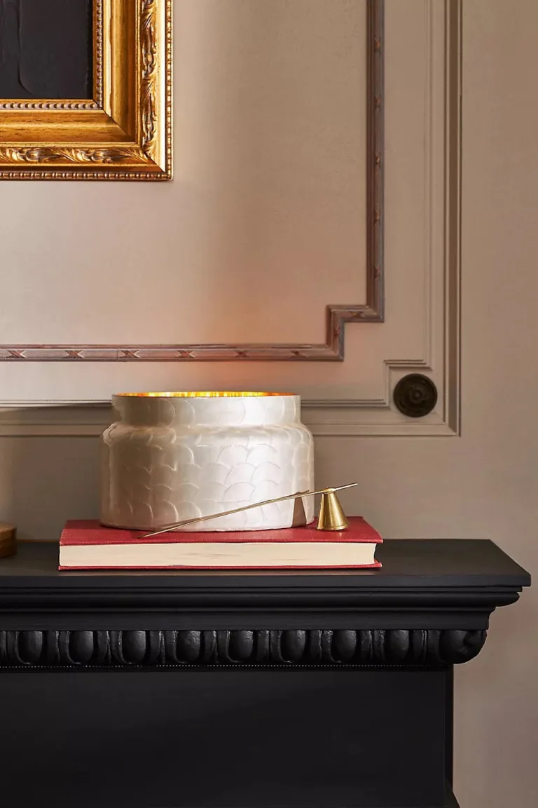 Capiz Shell Candle Jar6