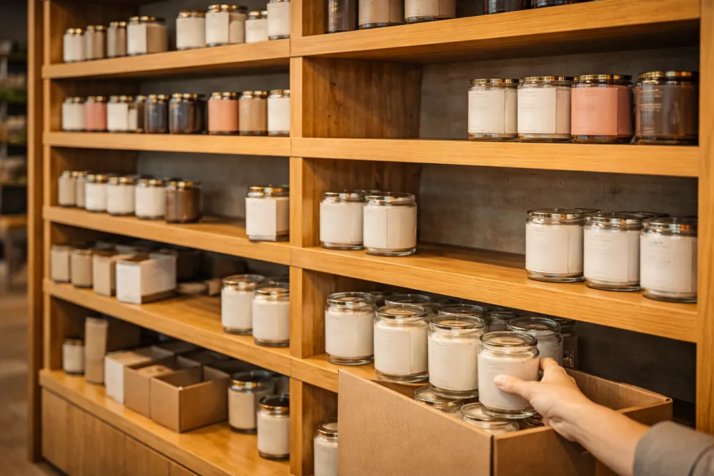 7 Reasons High-Impact Fragrance Candles Sell Faster in Retail 5 Fast-selling scented candles with high retail turnover on store shelves